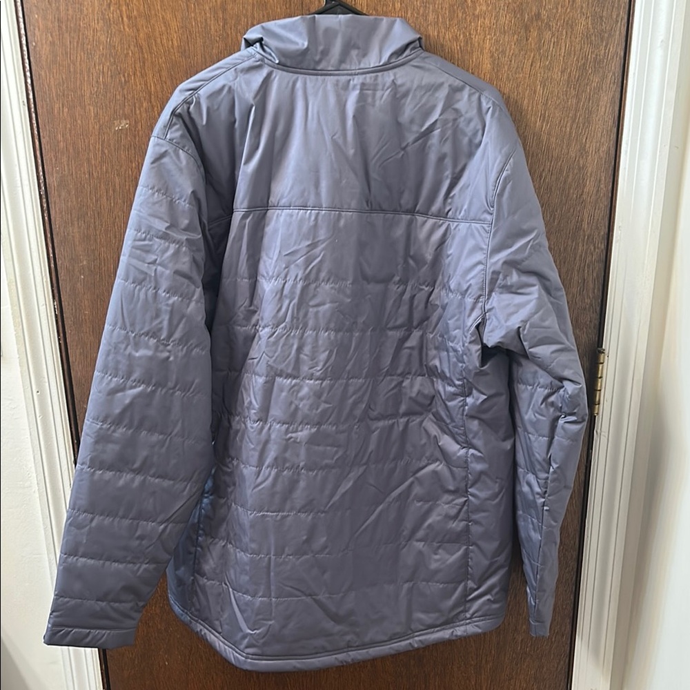 Adidas Gray Performance Quilted Winter Jacket - Picture 6 of 6